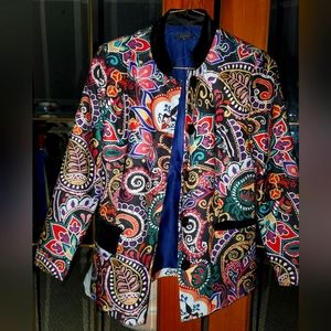 Vintage Flowery Coat